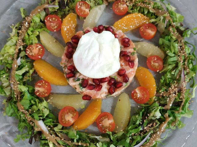 Chez Fab's restaurant tartare de saumon